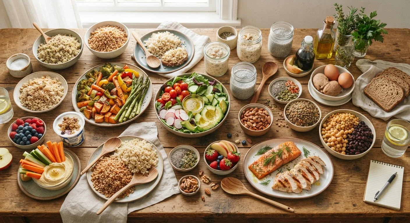 A Week of Balanced Eating: What Nutritional Variety Actually Looks Like
